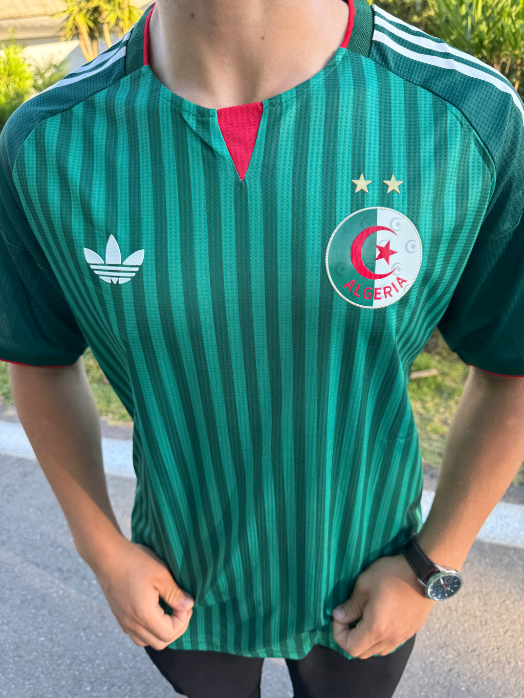 . قميص المنتخب الجزائري 2026 الأخضر