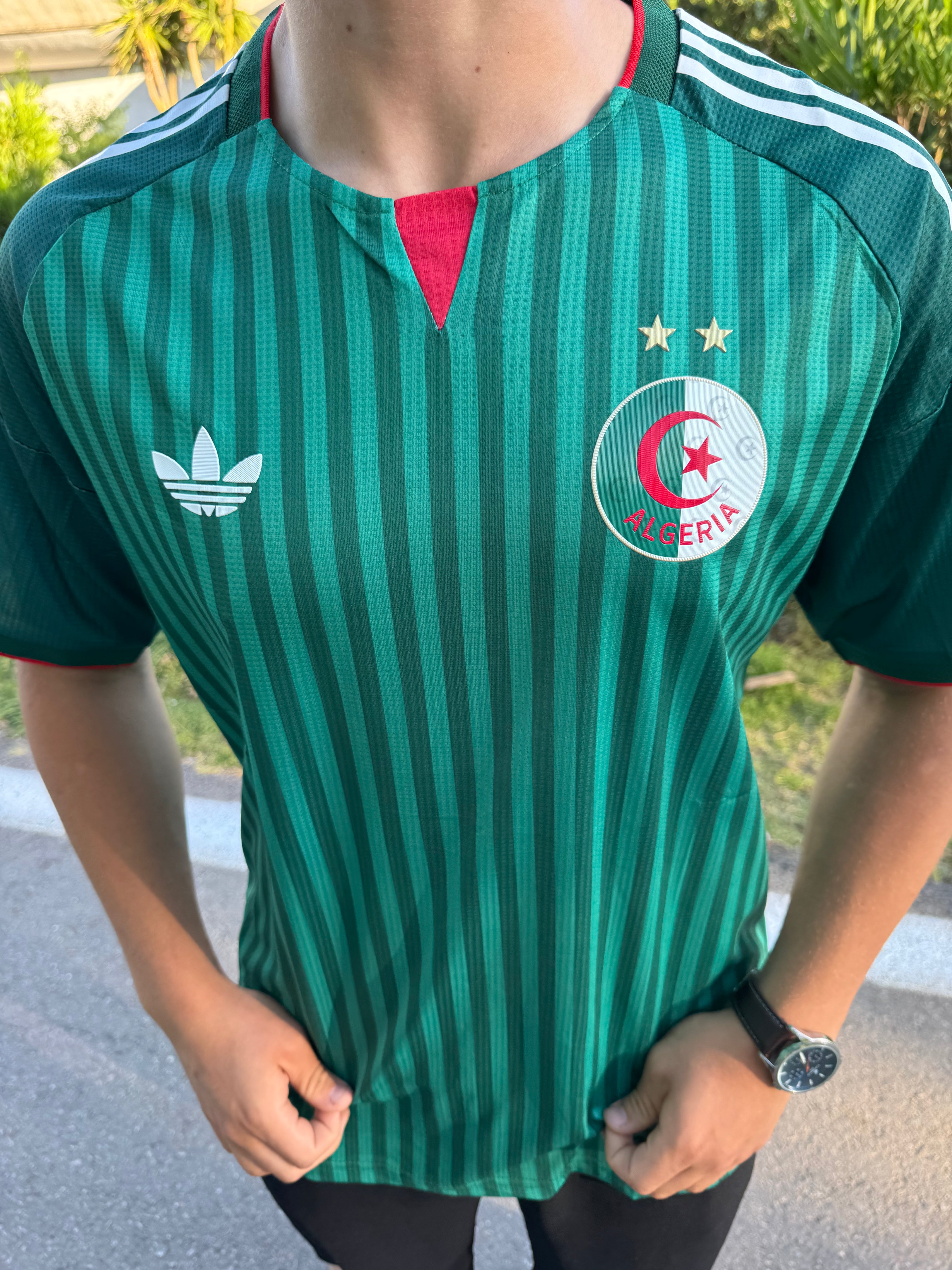 . قميص المنتخب الجزائري 2026 الأخضر