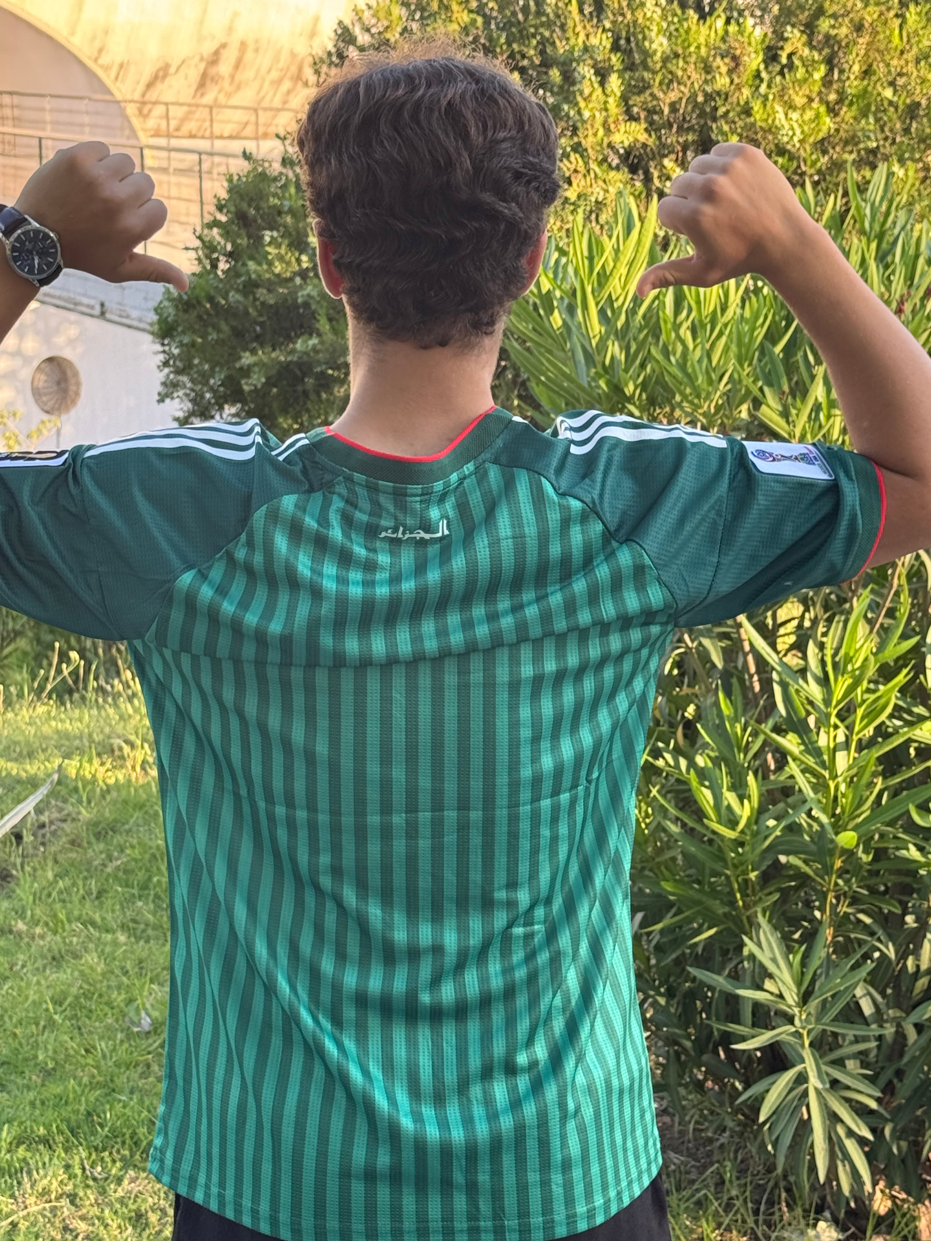 . قميص المنتخب الجزائري 2026 الأخضر