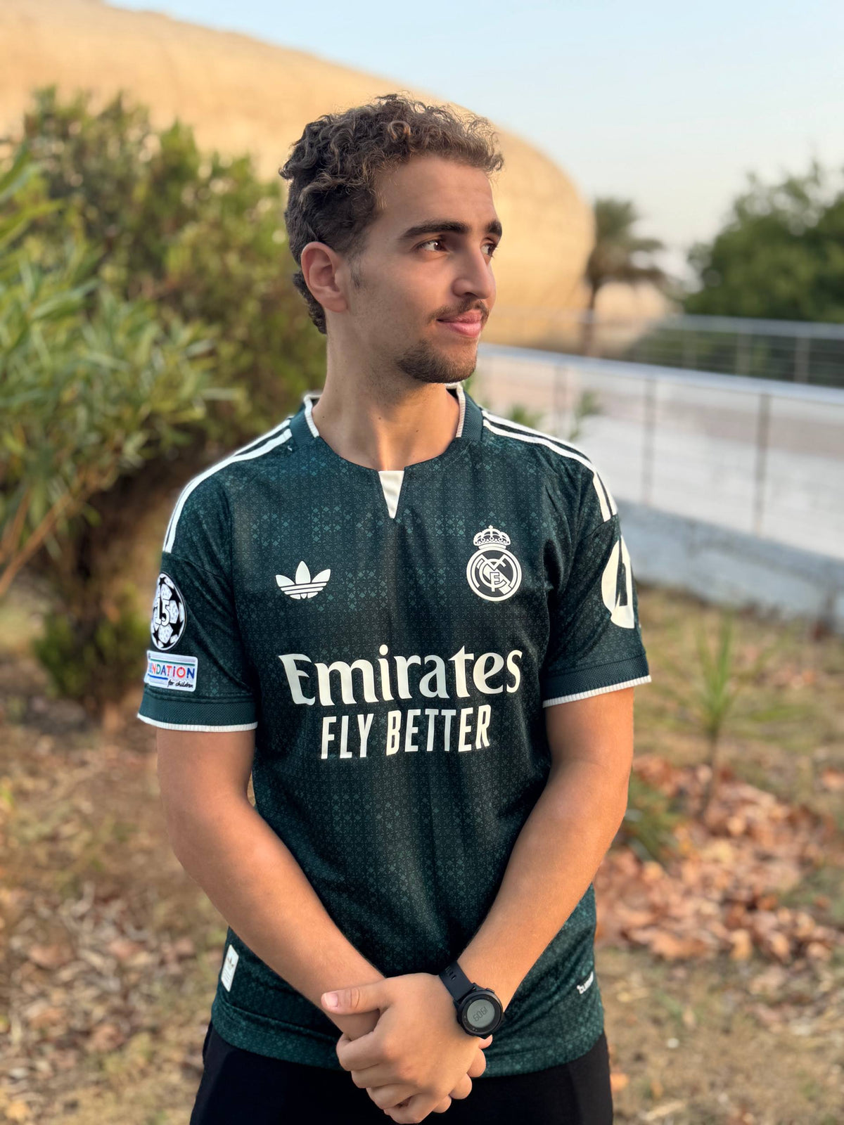 قميص ريال مدريد الأخضر الداكن 2027