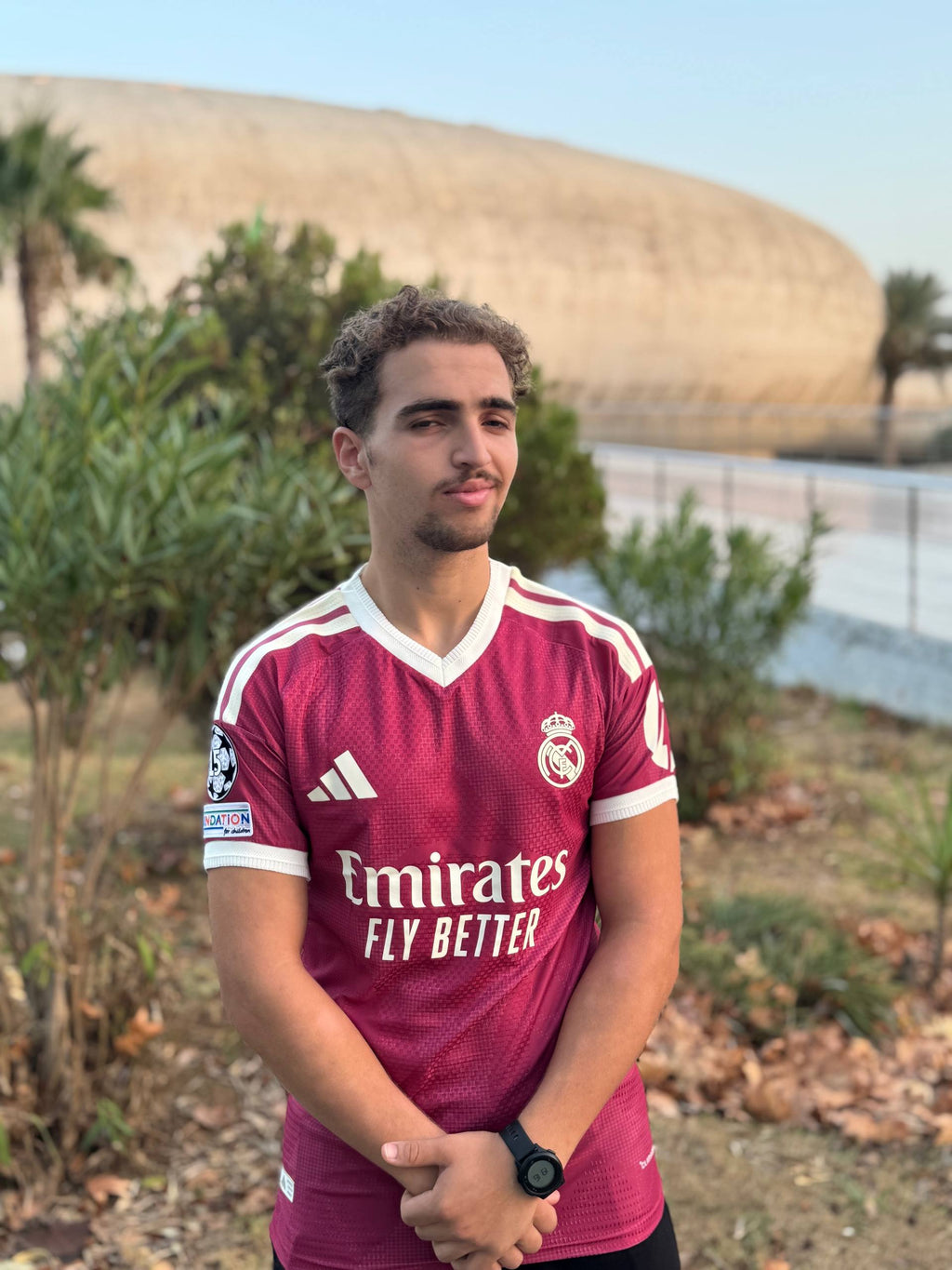 قميص ريال مدريد العنابي 2027