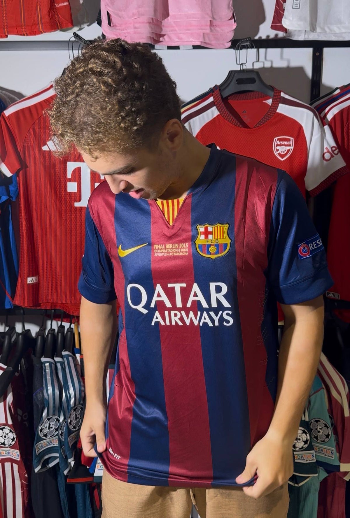 FCB 2015 Neymar vintage